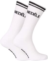 Nedeto Șosete Nedeto sport înalte DUMINICĂ albe (1NOBT30) M (185900)