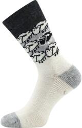 Fuski BOMA s. r. o VOXX KAIKOURA / Șosete de lână de iarnă - crem 39-42 (125778)