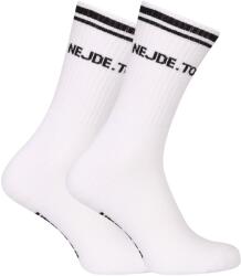 Nedeto Șosete Nedeto sport înalte NU SE POATE albe (1NOBT14) S (185884)