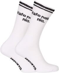 Nedeto Șosete Nedeto sport înalte Cafea sau nimic. albe (1NOBT17) S (185887)