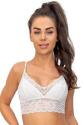 Donna Sutien din dantelă 244, alb, M