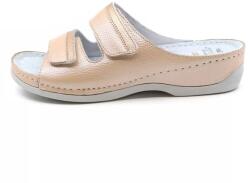 Batz Papuci dama, Batz, Rea-Piersica, casual, piele naturala, medicinali, ortopedici, cu platforma, piersica (Marime: 40)
