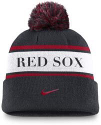 Nike Peak Standard Cuff Pom Beanie MLB Boston Red Sox Pitch Blue