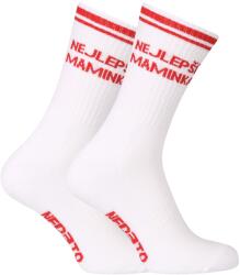 Nedeto Zokni Nedeto sportos magas LEGJOBB ANYUKA fehér (1NOBT31) XL