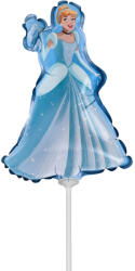 Amscan Disney Hercegnők Cinderella mini fólia lufi 23 cm (WP) DPA11120 (DPA11120)