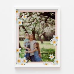 Empikfoto. ro Poster, Flori pentru tine cu o ramă albă, 50x70 - 322699