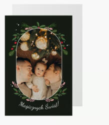 Empikfoto. ro Felicitare personalizată Magia Crăciunului, timp vesel, 10x15 cm - 337574
