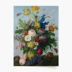 Empikfoto. ro Poster, S. Wegmayr „Un buchet de flori și un cuib, 21x30 - 285172