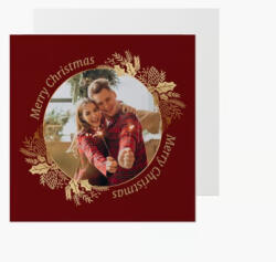 Empikfoto. ro Felicitare personalizată Eleganță Evergreen 2, 14x14 cm - 337510