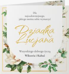 Empikfoto. ro Felicitare personalizată Urări pentru bunic, 14x14 cm - 311725
