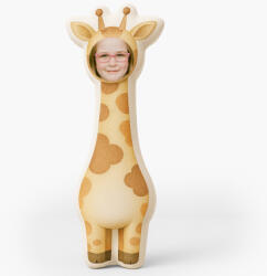 Empikfoto. ro Pernă 3D personalizată, catifea, Girafă, 60x60 cm - 308835