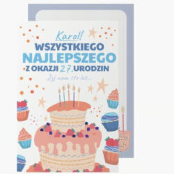 Empikfoto. ro Felicitare personalizată Tort de ziua de naștere, 10x15 cm - 337758