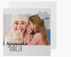 Empikfoto. ro Felicitare personalizată Pentru iubita mea bunică, 14x14 cm - 338563