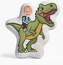 Empikfoto. ro Pernă 3D personalizată, catifea, Dinozaur verde, 60x60 cm - 308935