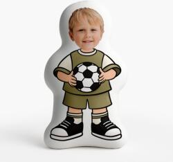 Empikfoto. ro Pernă 3D personalizată, catifea, Jucător de fotbal 3, 40x40 cm - 308965