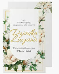 Empikfoto. ro Felicitare personalizată Urări pentru bunic, 10x15 cm - 337386
