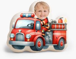 Empikfoto. ro Pernă 3D personalizată, catifea, Pompier, 30x30 cm - 313354