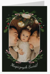 Empikfoto. ro Felicitare personalizată Magia Crăciunului, timp vesel, 10x15 cm - 337576