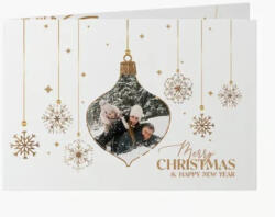 Empikfoto. ro Felicitare personalizată Crăciun de Aur 4, 15x10 cm - 337484