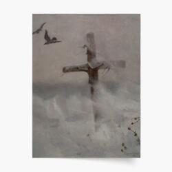 Empikfoto. ro Poster, Józef Chełmoński „Cruce într-un viscol, 21x30 - 285965