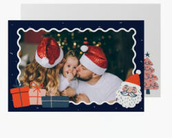 Empikfoto. ro Felicitare personalizată Moș Crăciun, timp vesel, 15x10 cm - 337549