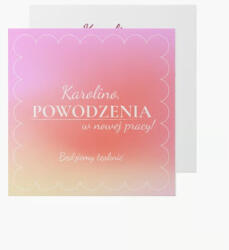 Empikfoto. ro Felicitare personalizată Loc de muncă nou, 14x14 cm - 337630