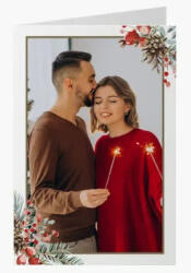 Empikfoto. ro Felicitare personalizată Zăpadă tăcută 3, 10x15 cm - 337435