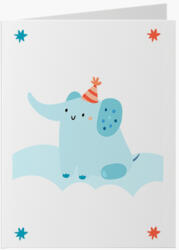 Empikfoto. ro Felicitare personalizată Micul elefant, 20x30 cm - 313387