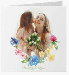 Empikfoto. ro Felicitare personalizată Surpriză de Paște, 14x14 cm - 338439