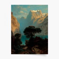 Empikfoto. ro Poster, A. Calame „Lacul Lucerna, 70x100 - 249417