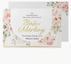 Empikfoto. ro Felicitare personalizată Urări pentru bunică, 15x10 cm - 337486