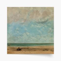 Empikfoto. ro Poster, G. Courbet „Peisaj de pe malul mării, 80x80 - 220644