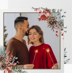 Empikfoto. ro Felicitare personalizată Zăpadă tăcută 3, 14x14 cm - 304002