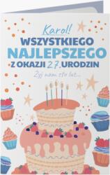 Empikfoto. ro Felicitare personalizată Tort de ziua de naștere, 10x15 cm - 290788