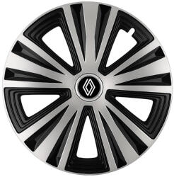 AutoHelix MSA Set 4 capace roti Glory Gri-Negru R15, Compatibil Cu Renault Nou (GLORGRNENL6)