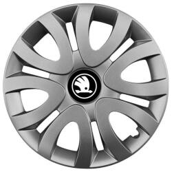 AutoHelix MSA Set 4 Capace Roti 15 inchi (R15) Compatibile Cu SKODA NOU model - 330 (M330NL5)