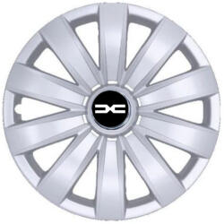 AutoHelix MSA Set 4 Capace Roti R14, Potrivite Jantelor de 14 inch, Pentru Dacia Nou, Model 421 (M421NL1)