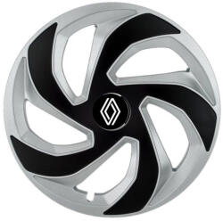 AutoHelix MSA Set 4 capace roti Rex Gri-Negru R14 Compatibil Cu Renault Nou (REXGRNENL3)