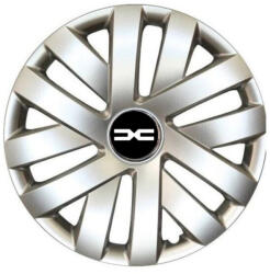 AutoHelix MSA Set 4 Capace Roti R16, Potrivite Jantelor de 16 inch, Pentru Dacia Nou, Model 216 (M216NL7)