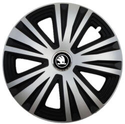 AutoHelix MSA Set 4 Capace Roti potrivite jantelor de 14 inch, pentru Skoda Nou, model Glory Mix (GLORMINL1)