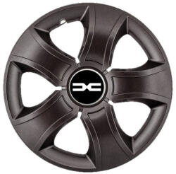 AutoHelix MSA Set 4 Capace Roti 14 inchi (R14) Bis Negru, Compatibile Cu Dacia Nou (BISNENL1)