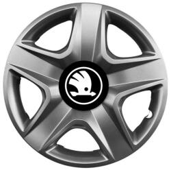 AutoHelix MSA Set 4 capace roti 14 inchi (R14) compatibile SKODA NOU, Model-202 (M202NL1)