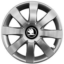 AutoHelix MSA Set 4 Capace Roti 16 inchi (R16) Compatibile Cu SKODA NOU model - 323 (M323NL8)