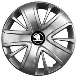 AutoHelix MSA Set 4 Capace Roti 16 inchi (R16) Compatibile Cu SKODA NOU, Model 341 (M341NL8)