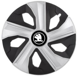 AutoHelix MSA Set 4 capace roti Luna II R14 Compatibil Cu Skoda Nou (LUNAIINL2)