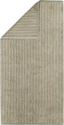 Cawö Prosop pentru mâini Two-Tone în dungi 50 x 100 cm, verde iarbă (480-34-50x100) Prosop