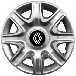 AutoHelix MSA Set 4 Capace Roti 16 inchi (r16) Model 332, Compatibile Cu Renault Nou (M332NL6)