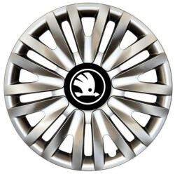 AutoHelix MSA Set 4 Capace Roti 16 inchi (R16) Model 412, pentru Skoda Nou (M412NL8)