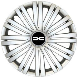 AutoHelix MSA Set 4 Capace Roti R16, Potrivite Jantelor de 16 inch, Pentru Dacia Nou, Model 422 (M422NL7)