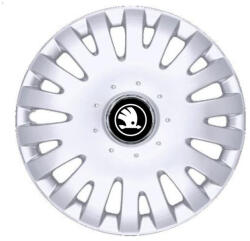 AutoHelix MSA Set 4 Capace Roti R15, Potrivite Jantelor de 15 inch, Pentru Skoda Nou, Model 403 (M403NL5)